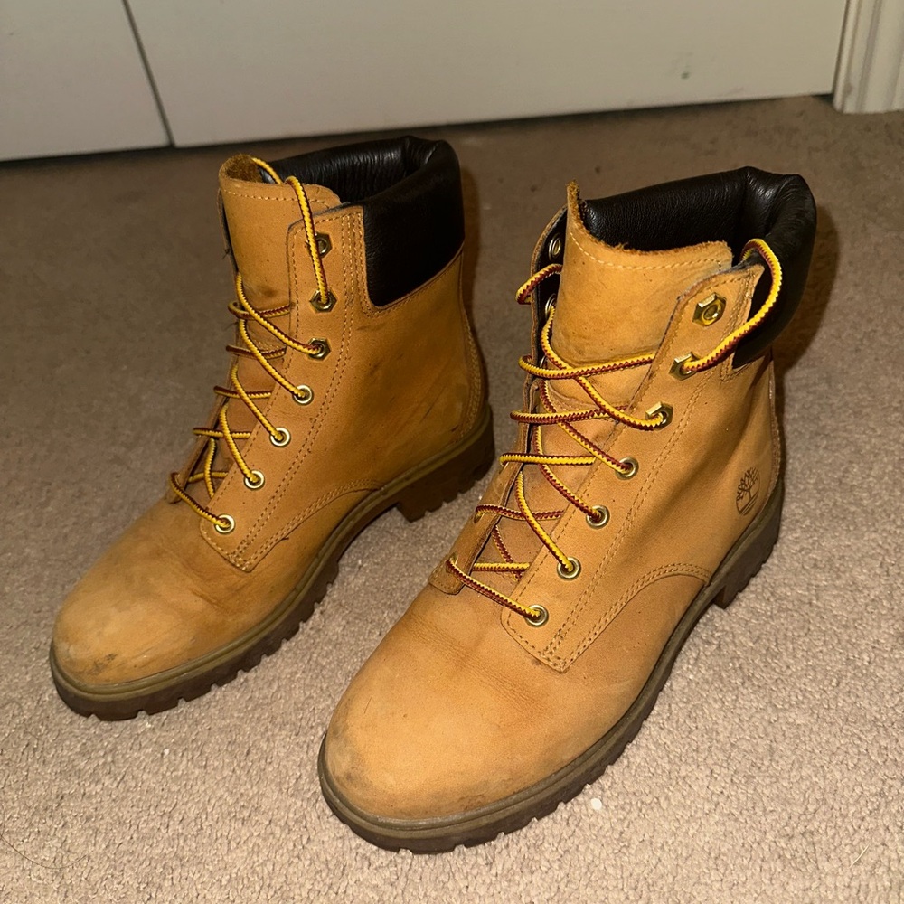 Timberland Men's Wheat Nubuck Boots